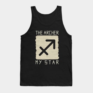 Sagittarius The Archer Tank Top